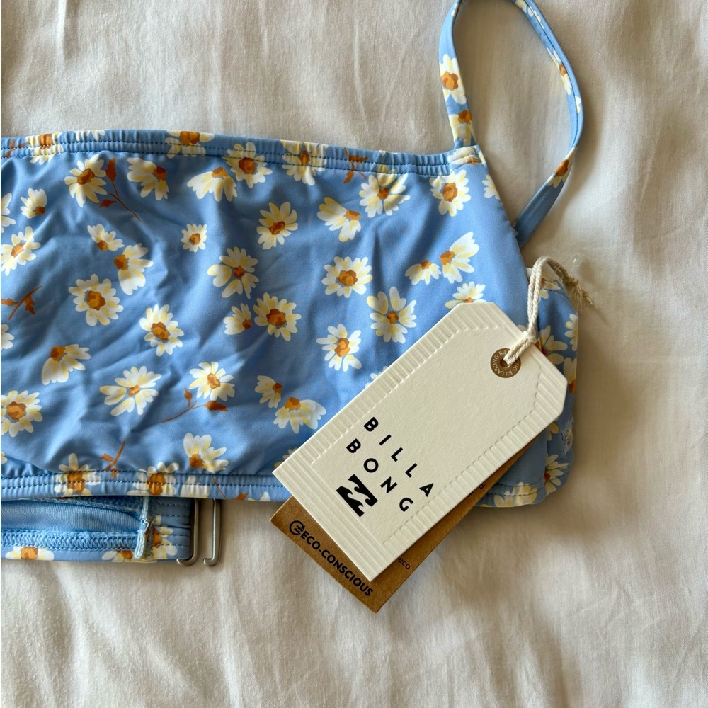 Dont Be Blue Square Bralette Bikini Top